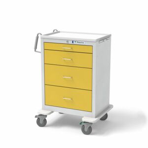 4-Drawer Tall Isolation Cart