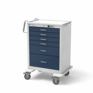 6-Drawer Tall Anesthesia Cart