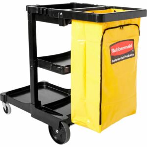 Standard Clinic/Office Janitor Cart with 25 Gallon Vinyl Bag
