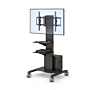 Rolling Computer Telemedicine Medical Monitor Stand