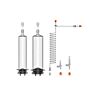 Contrast Syringe for MEDRAD (SSQK65VS &amp; SSQK115VS Equivalent)
