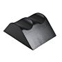 Leg Rest with Knee Cutouts (7x13x17.5) - Coated