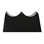 Leg Rest with Knee Cutouts (7x13x17.5) - Coated