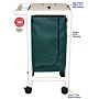 Single Bag PVC Hamper w/ Optional Foot Pedal