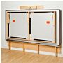 Space Saving Folding Upholstered Mat Platform