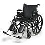 Standard Wheelchair 18” x 16” Swing Away Legrests and Flip Arm Desk Armrest