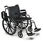 Standard Wheelchair 18” x 16” Swing Away Legrests and Flip Arm Desk Armrest