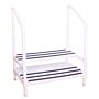 MRI PVC Step Stool (2 Steps with Handrail)