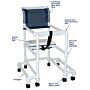 Tall PVC Walker with Outriggers