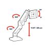 HX Desk Monitor Arm – Holds up to 42 lb Monitors
