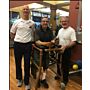 Combination Sitting, Standing Platform Walker