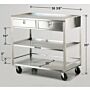 Equipment Stand with 2 Drawers and 3 shelves – 500 lb capacity