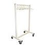 Mobile Apron Valet with 10 Hangers