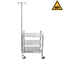 MR Medium Duty Utility Cart with End Rails