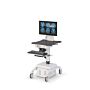 Medical Computer Cart with Optional Battery