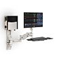 Wall Mounted Medical Computer Workstation