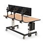 Ergonomic Height Adjustable Standing Desk - 72" x 34"