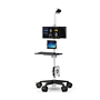 Mobile Medical Tablet Cart with Keyboard and Camera Mount