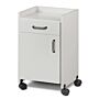 Mobile Imaging Accessory Cabinet with 1 Door & 1 Drawer