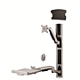 Sit Stand Combo Computer Workstation Wall Mount System