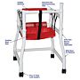 Pediatric Adapt A Walker - Medium