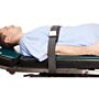 Rubber Patient Restraint Strap with Buckles with 1 Buckle