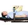 Rubber Patient Restraint Strap with Buckles with 1 Buckle