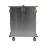 Pedigo Double Door Tall Stainless Steel Surgical Case Cart