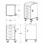 Compact Cart Storage Cart
