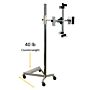 Mobile DR/CR Cassette Panel Mobile Positioner Pro - Fixed Arm with Tilt & Rotate and Counterweight for Extended Reach