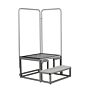 Clear Two Step Weight Bearing Footstool