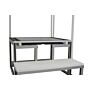 Clear Two Step Weight Bearing Footstool