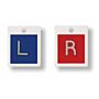 1/2" Plastic X-Ray Lead Marker Set - Initials Optional