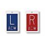 1" Plastic X-Ray Lead Marker Set - Initials Optional
