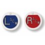 Circle Plastic X-Ray Lead Marker Set - Initials Optional