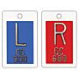 1" Plastic X-Ray Lead Marker Set - Initials Optional