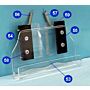 Replacement Complete Cassette Carrier for Pigg-O-Stat Immobilizer
