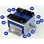 Replacement Complete Cassette Carrier for Pigg-O-Stat Immobilizer