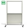 MRI-Safe Mobile Leaded Barrier with 36x48 inch Window