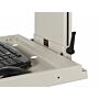 Ultra Flat Wall Mount Computer Station
