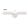Infab Standard Thyroid Collar without Binding - MODEL NST
