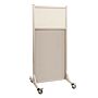 Mobile Leaded Barrier with 30"W x 24"H inch Window