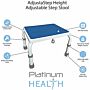 Adjusta-Step Height Adjustable Step Stool