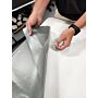 Radiation Shielding Pleated Table Shield