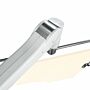 Ceiling Mounted Overhead Lead Acrylic Barrier with Lead Curtain and Light