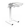 Mobile Multiple Apron Hanger with 10 Swing Arms