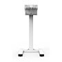 Mobile Multiple Apron Hanger with 10 Swing Arms