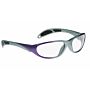 Model 208 Wraparound Lead Glasses - Purple / Grey