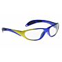 Model 208 Wraparound Lead Glasses - Blue  / Yellow