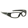 Model 808 Wraparound Lead Glasses - Black